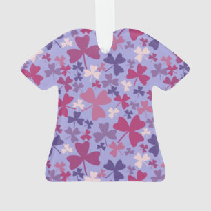 Colorful Shamrocks Ornament