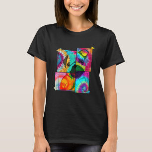 Colorful Shape Of Pug Dog In Mirrors Portrait Carl T-Shirt