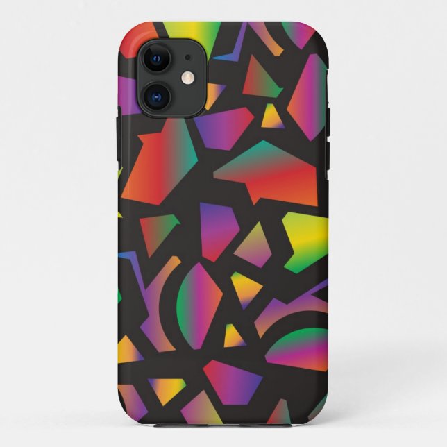 colorful shapes Case-Mate iPhone case (Back)