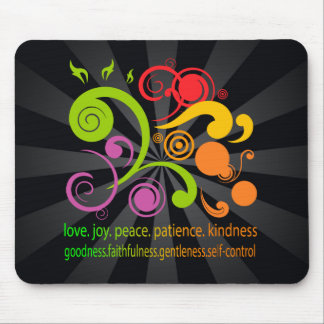 Colorful Shapes, Fruit of the Spirit Mouse Pad
