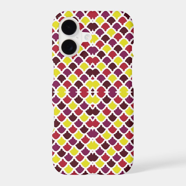 Colorful shapes patterns design Case-Mate iPhone case (Back)