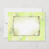 colorful sheep postcard (Back)