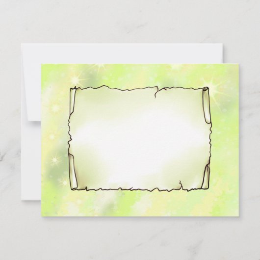 colorful sheep postcard (Back)