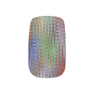 Colorful Sheer Glass Vibes #59 - Minx Nail Art