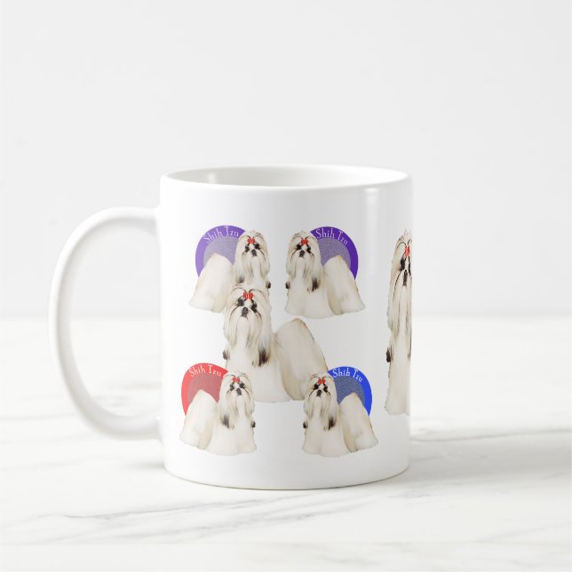 Colorful Shih Tzu Mug (Left)