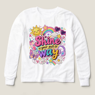 Colorful Shine Away Rainbow T-Shirt Tri-Blend Shirts