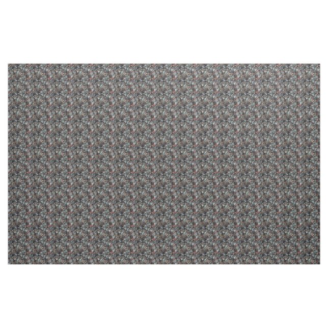 Colorful Shiny Beach Stones Pattern Fabric (Yard)