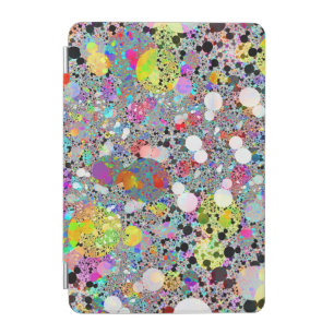 Colorful Shiny Stones Terrazzo iPad Mini Cover