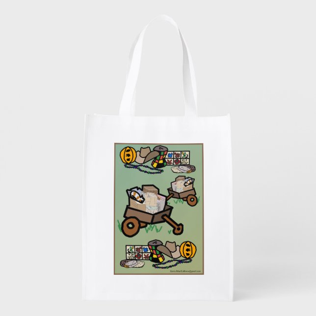 Colorful Shopping Bag (Back)