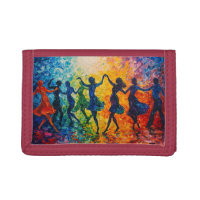 Colorful Silhouettes Dancing