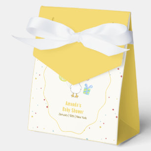 Colorful Silly Goose Balloon Gift Baby Shower Favor Boxes