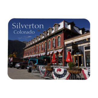 Colorful Silverton, Colorado Magnet