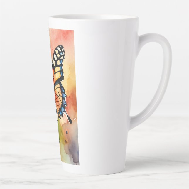 Colorful Single Butterfly Mug (Right)