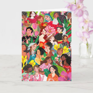 Colorful Sisterhood – International Women’s Day Card