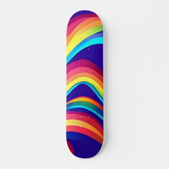 Colorful Skateboard (Front)