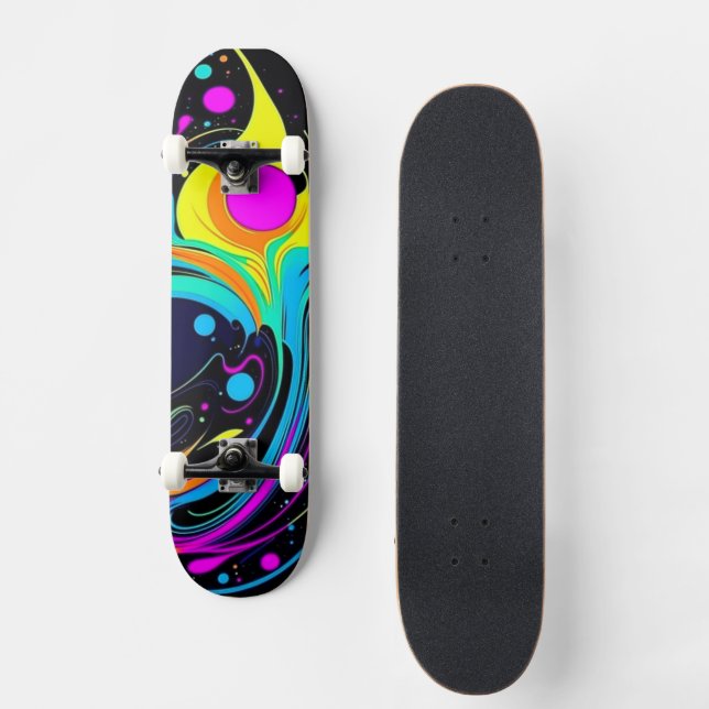 Colorful Skateboard (Front)