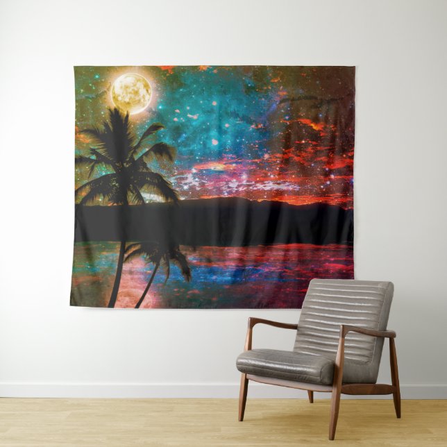 Colorful Skies Tapestry (In Situ (Horizontal))