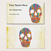 Colorful Skull (Front & Back)