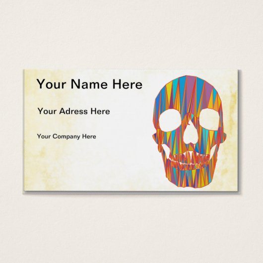 Colorful Skull (Front)