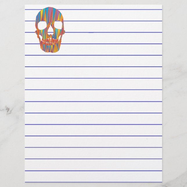 Colorful Skull (Front)