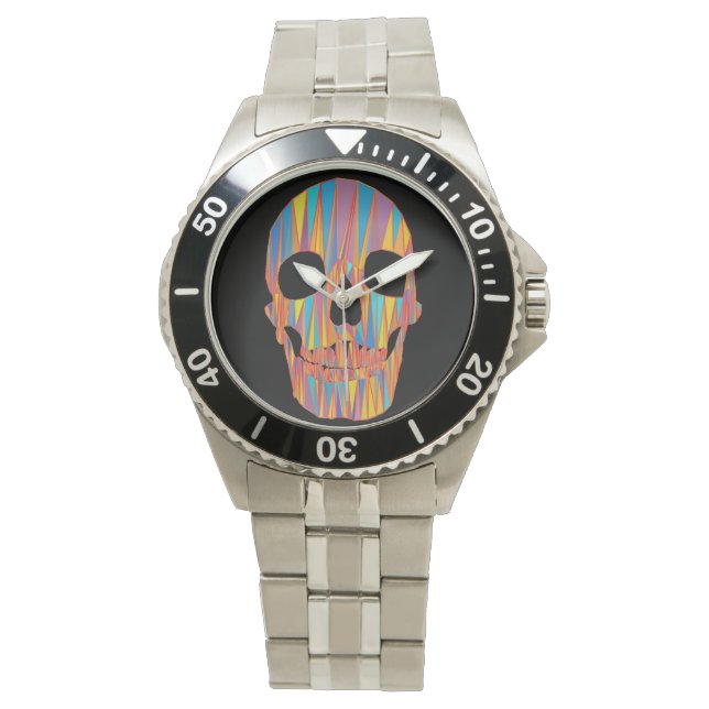 Colorful Skull Watch (Front)