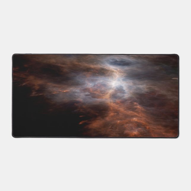 Colorful Sky Space Theme Science Desk Mat (Front)