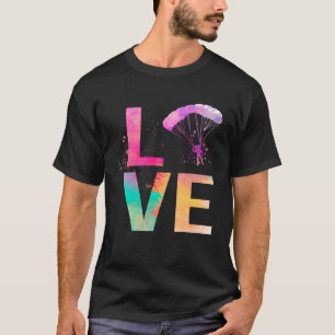 Colorful Skydiving Mom  Skydiving T-Shirt