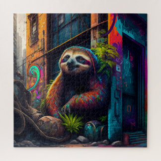 Colorful Sloth Puzzle
