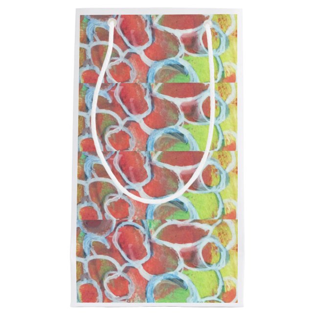 Colorful  small gift bag (Front)