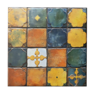 Colorful Small Tile Pattern