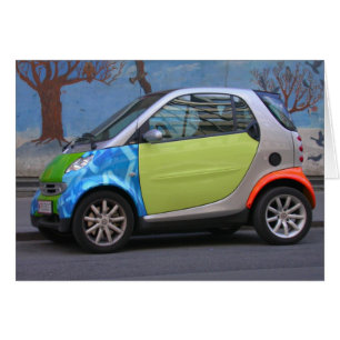 Colorful Smart Car Cards