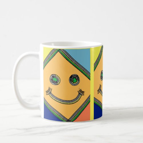 Colorful smiley Coffee Mug