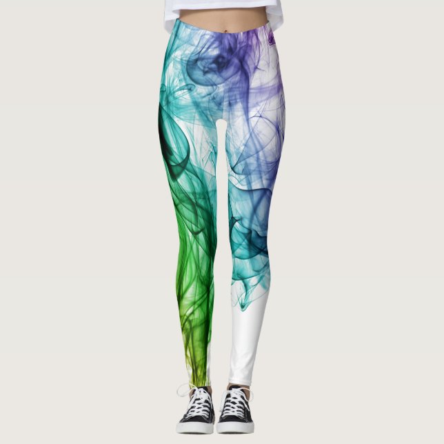 Colorful Smoke Leggings (Front)