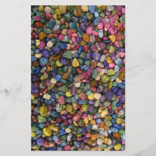 Colorful Smooth Shiny Rocks and Pebbles (Front)