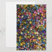 Colorful Smooth Shiny Rocks and Pebbles (Front/Back)