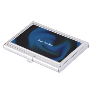 Colorful Smudge Business Card Holder