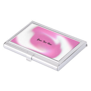 Colorful Smudge Business Card Holder