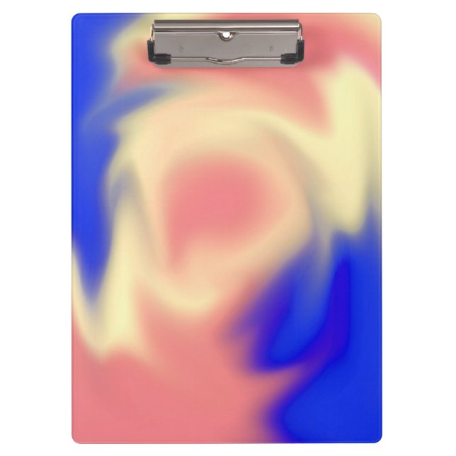 Colorful Smudge Clipboard (Front)