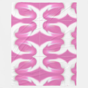 Colorful Smudge Fleece Blanket