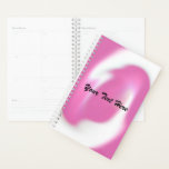 Colorful Smudge Planner<br><div class="desc">Planner in a colorful smudge of pink and white</div>