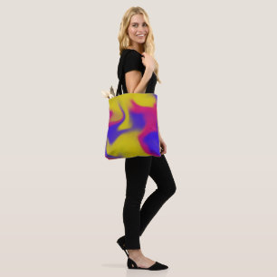 Colorful Smudge Tote Bag