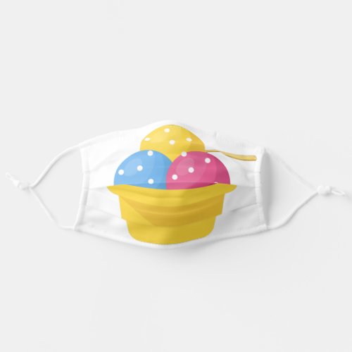 Colorful Snowballs Adult Cloth Face Mask