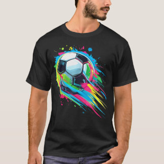 Colorful Soccer T-Shirt