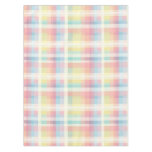 Colorful Soft Gingham Pattern Tablecloth