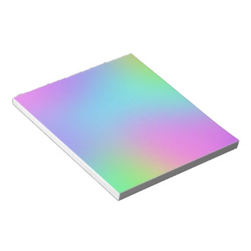 Colorful Soft Gradient Notepad