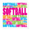 Colorful Softball