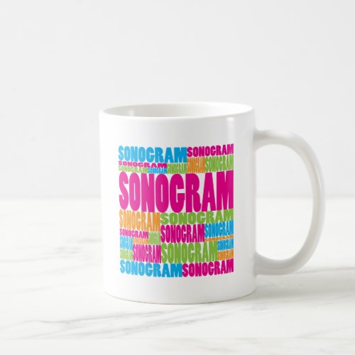 Colorful Sonogram Coffee Mug