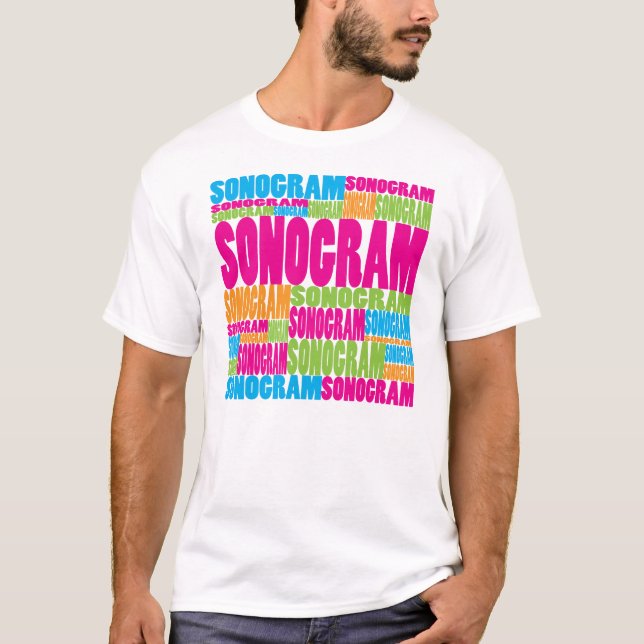 Colorful Sonogram T-Shirt (Front)