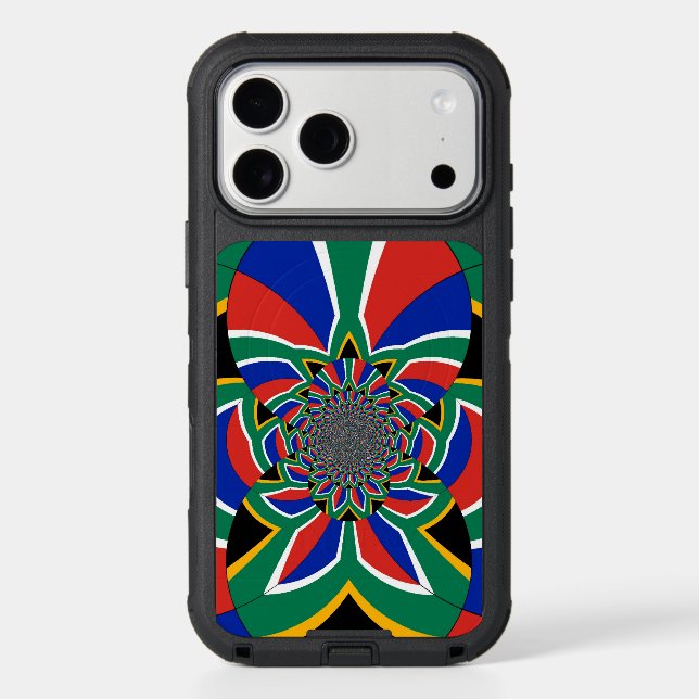 Colorful South Africa Design for the Apple iPhone (Back)