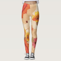 Colorful Southwest Inspired Floral Leggings